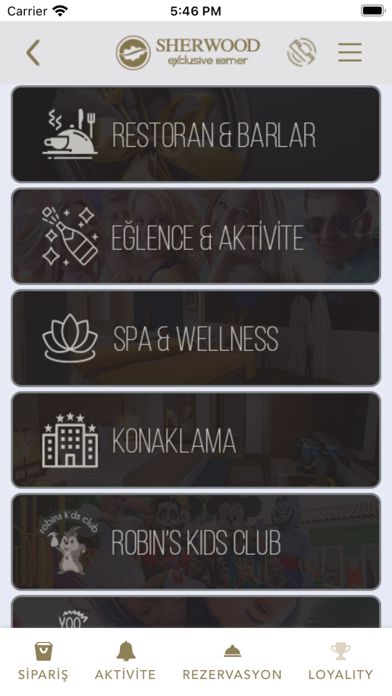 Sherwood & Greenwood Resorts Screenshot