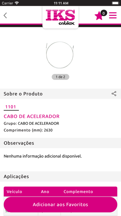 IKS Cablex - Catálogo Screenshot