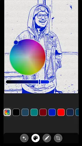 Game screenshot Outline Photo to Sketch Editor apk