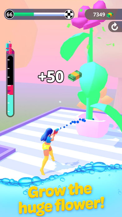 Screenshot #3 pour Squirt Gun Girl: Garden Runner