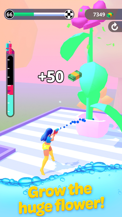 Squirt Gun Girl: Garden Runnerのおすすめ画像3