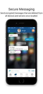 Enkrypt Secure Messenger screenshot #1 for iPhone