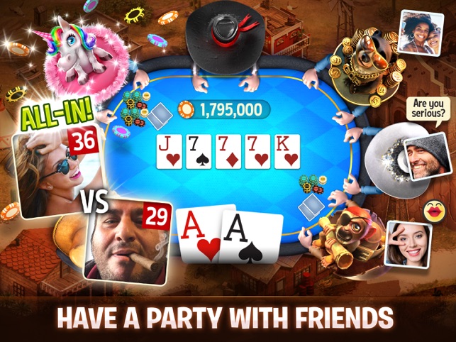 Governor of Poker 3 - Friends on the App Store