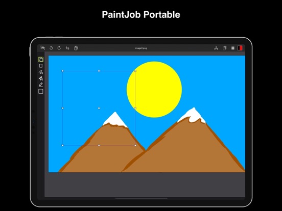 PaintJob Portable iPad screenshot 7 - Graphics & Design app
