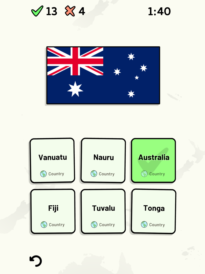 Countries of Oceania Quiz