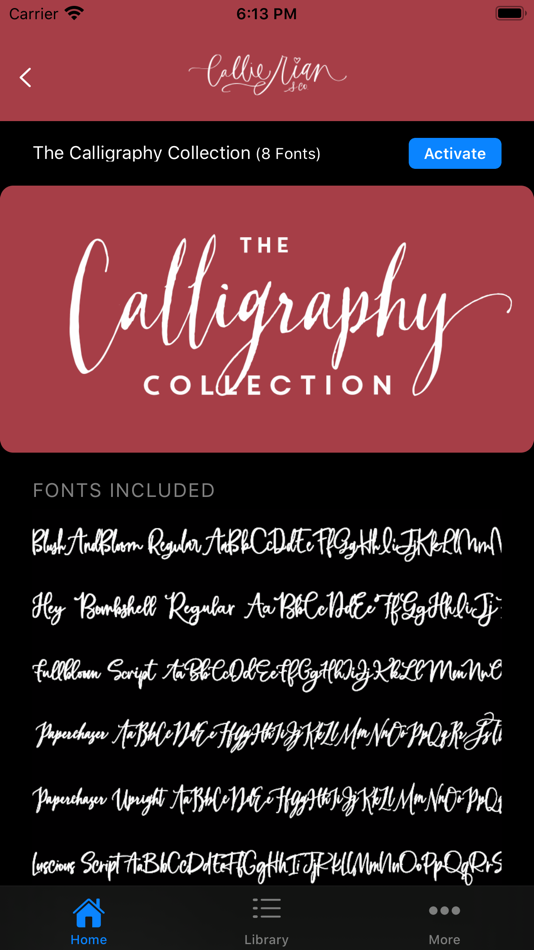 #6. Fonts by Callie Rian & Co. (iOS) 由: Mister Retro