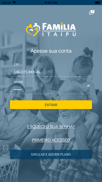 Família Itaipu Screenshot