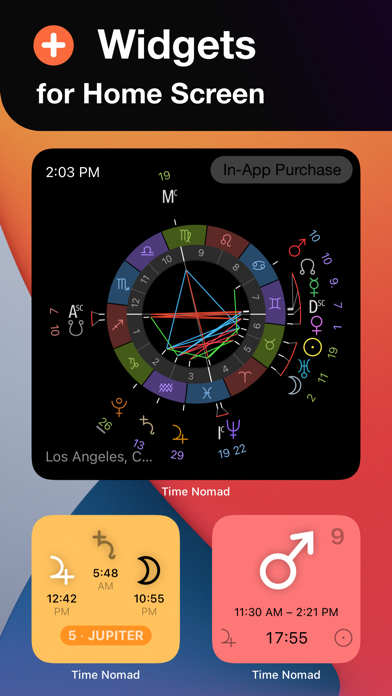 Time Nomad Astrology Charts Screenshot