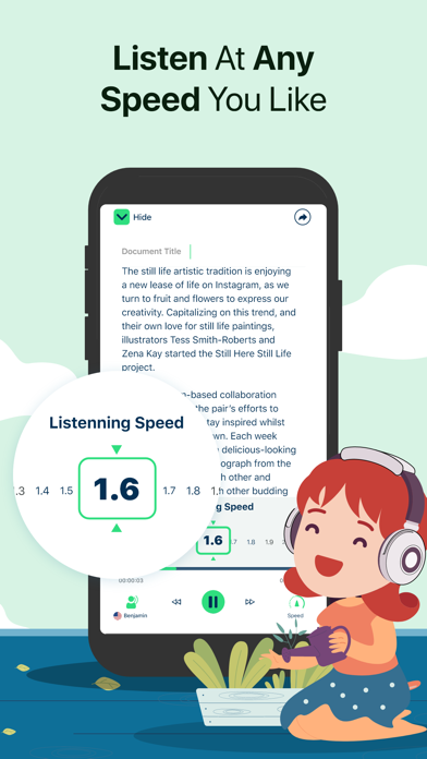 Text To Speech : Audio Booksのおすすめ画像4