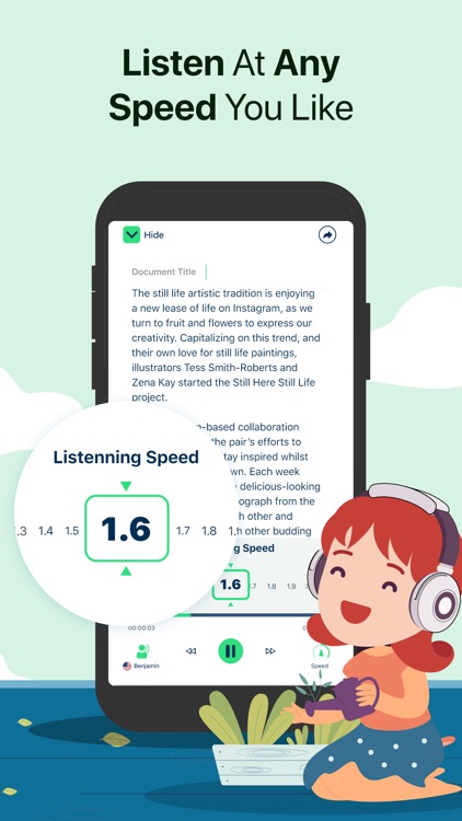Text To Speech : Audio Books screenshot-3
