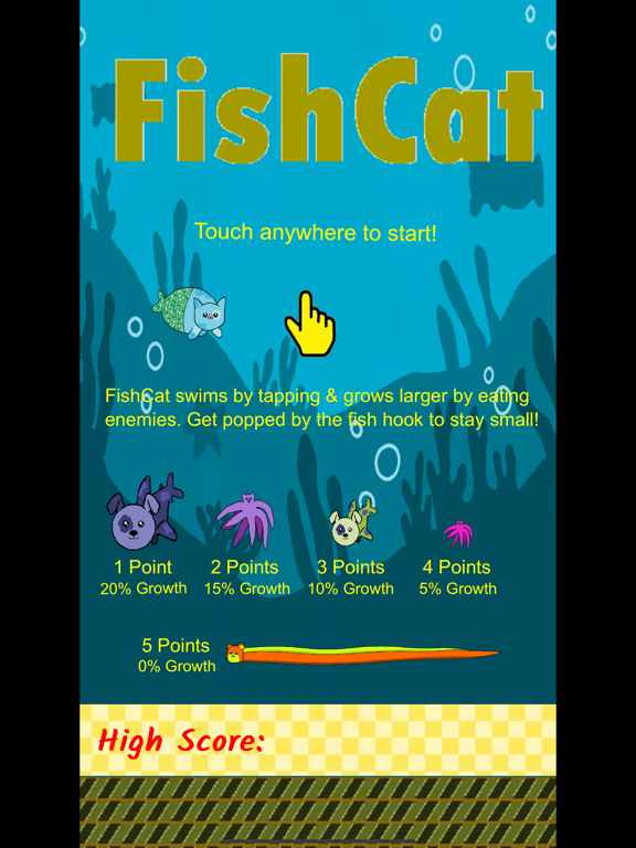 Screenshot #4 pour FishCat: Swimmy Time!