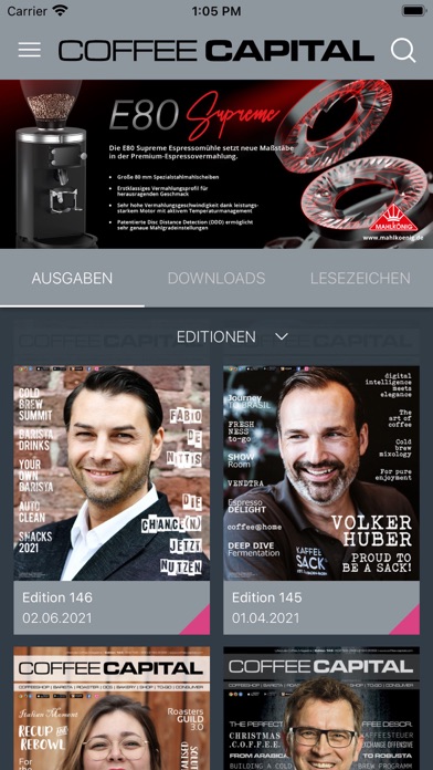 Screenshot #1 pour coffee capital