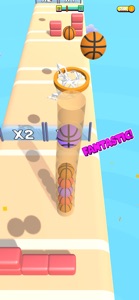Hoop Run 3D! screenshot #10 for iPhone