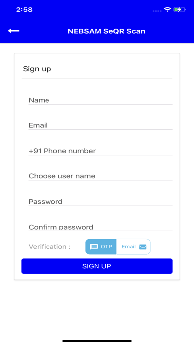Screenshot #3 pour NEBSAM SeQR Scan