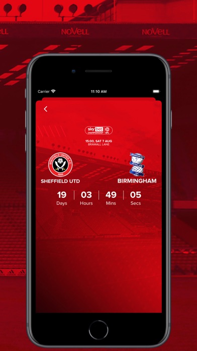 Sheffield United Official App Screenshot