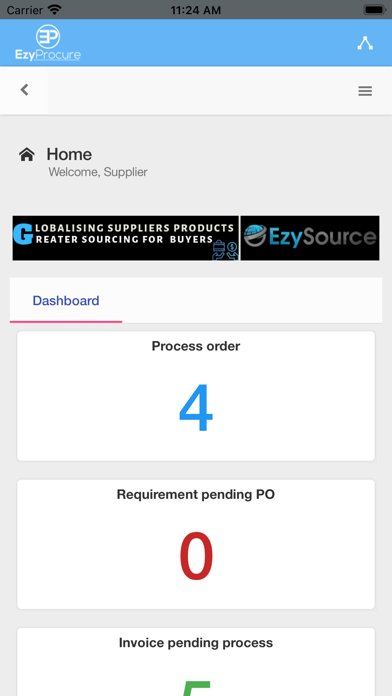 Screenshot #1 pour EzyProcure CrossBorder - D
