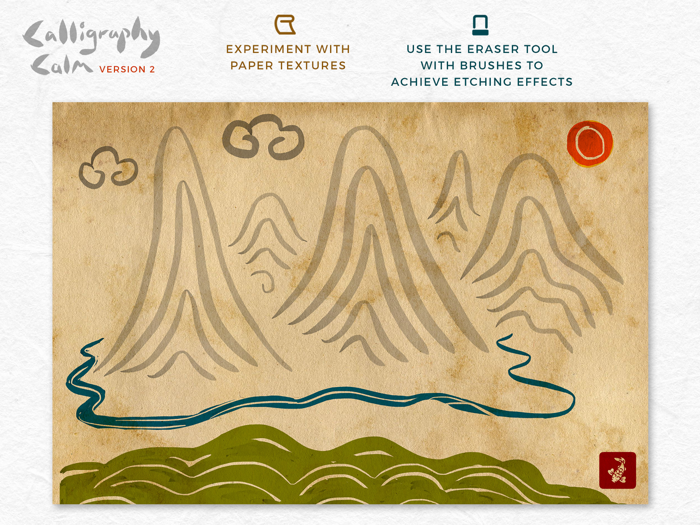 Calligraphy Calm - Ink Brush