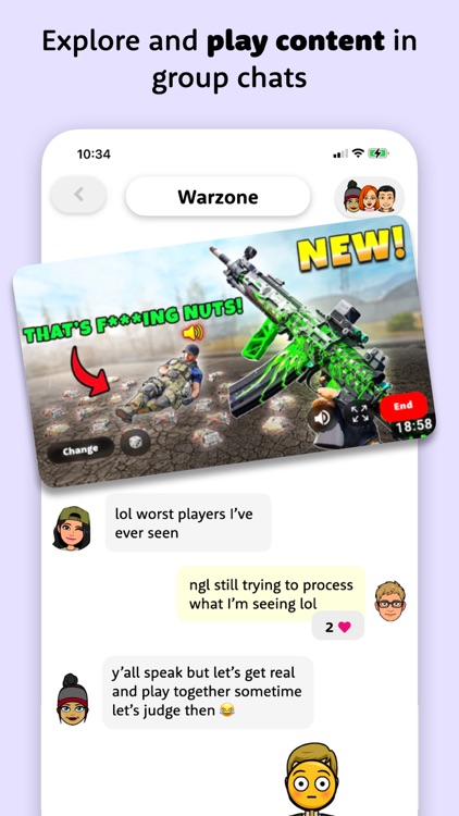 Yeet: reaction video stories