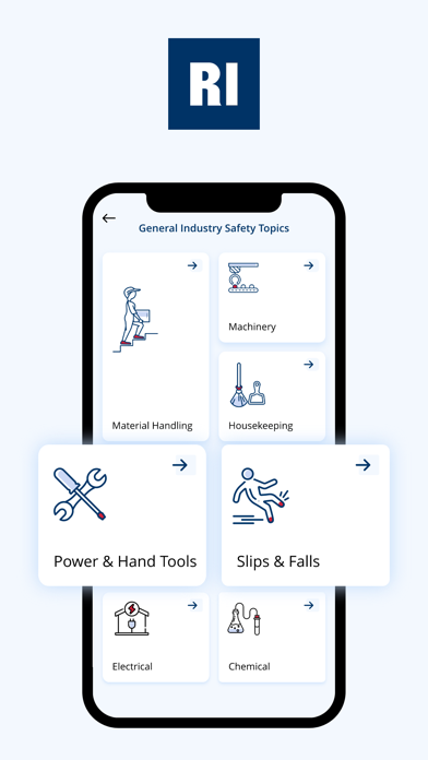 RI Loss Control App Screenshot