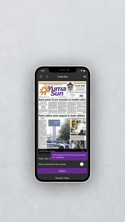 Yuma Sun e-Edition