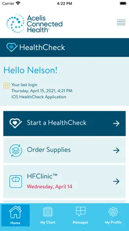 Game screenshot ACH HealthCheck apk