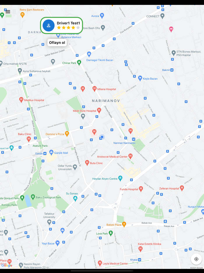 Taksi Sosial - Sürücü