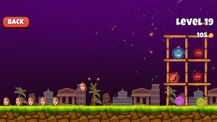 Human vs Zombie the Fling Game