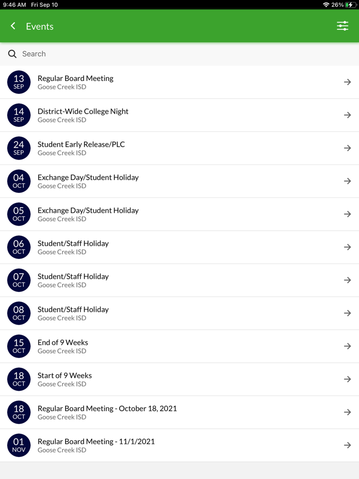 Goose Creek CISD Schools