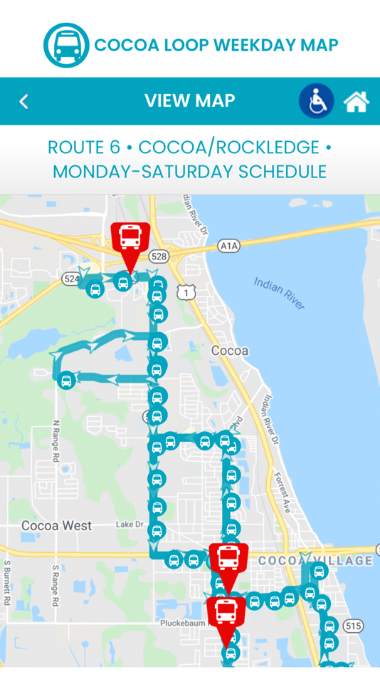 #2. 321Transit Bus Tracker (iOS) 由: John Pavlakos