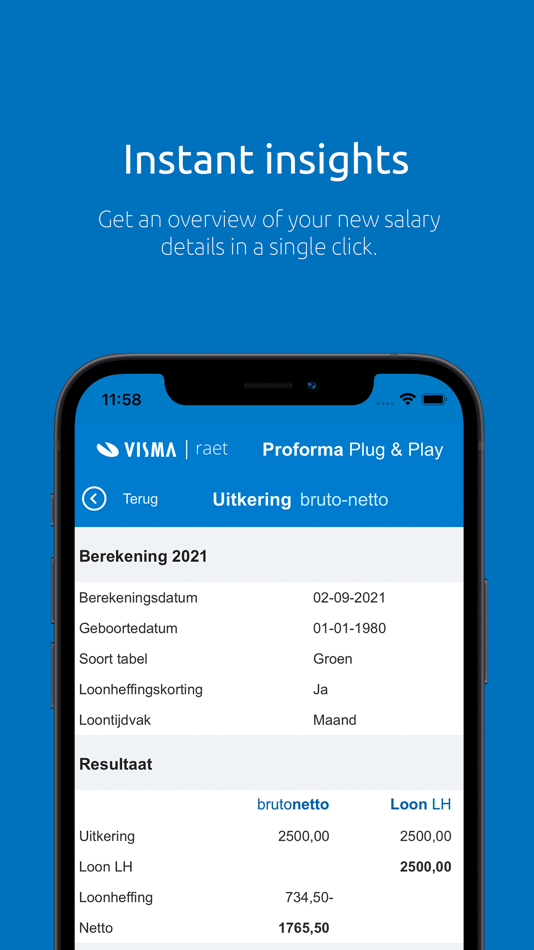 #4. Visma - Raet Netto (iOS) 由: Visma Raet B.V.