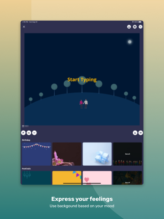 Screenshot #5 pour Status Background