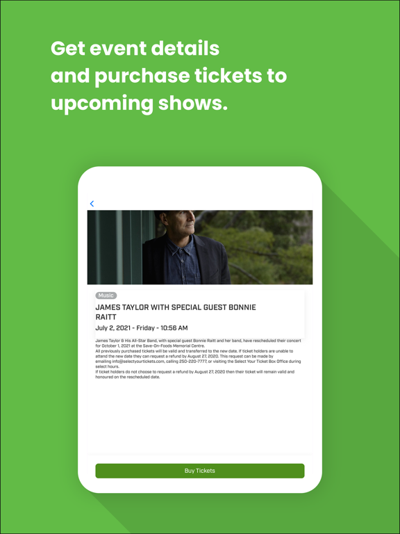 Victoria Royals iPad screenshot 6 - Sports app