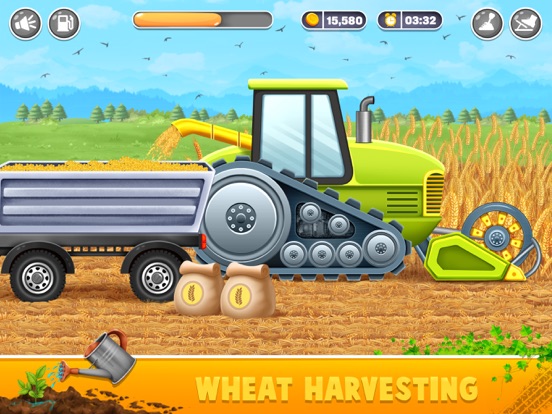 Farm Harvest Truck Games