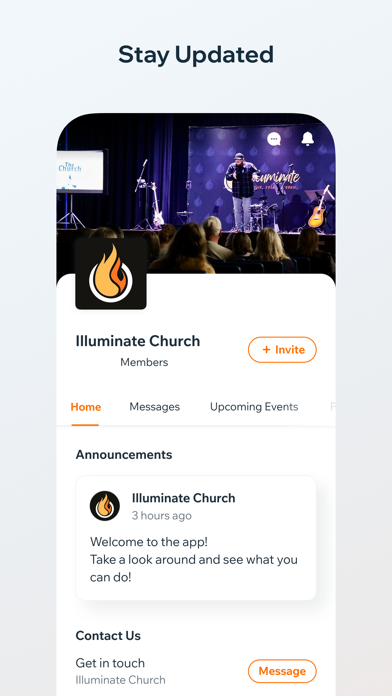 illuminate church nj Screenshot