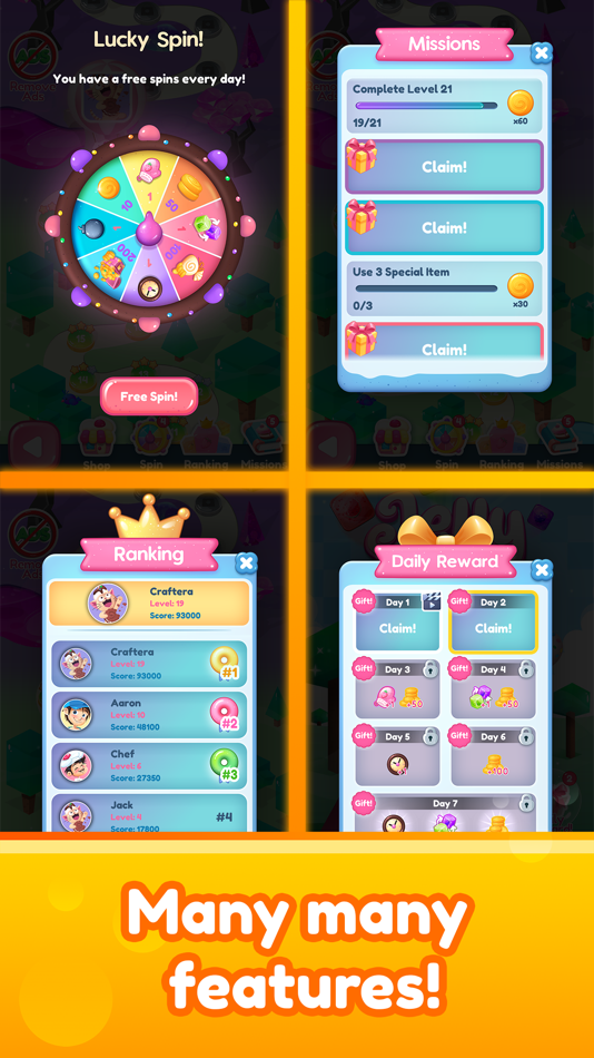 #5. Jelly Rush: Puzzle Master (iOS) By: Arif Berkay Tandogan