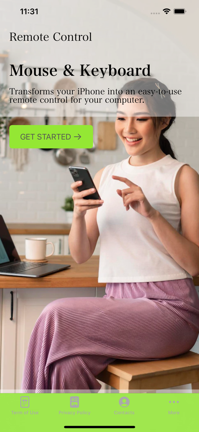 Remote Mouse Keyboard Control