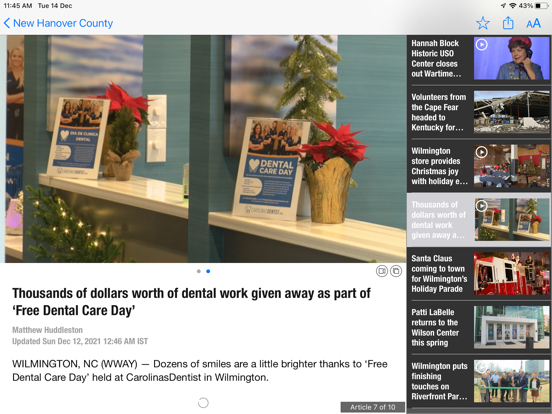 Screenshot #5 pour WWAY NEWS