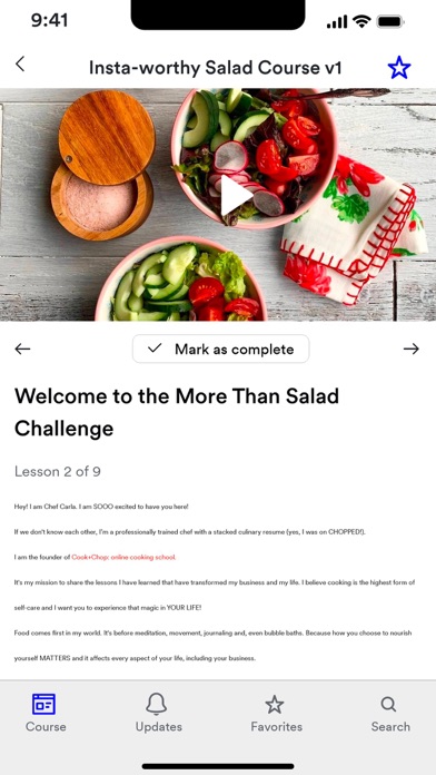 Screenshot 2 of Chef Carla Contreras App