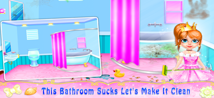 Princess Fun Home Cleanup