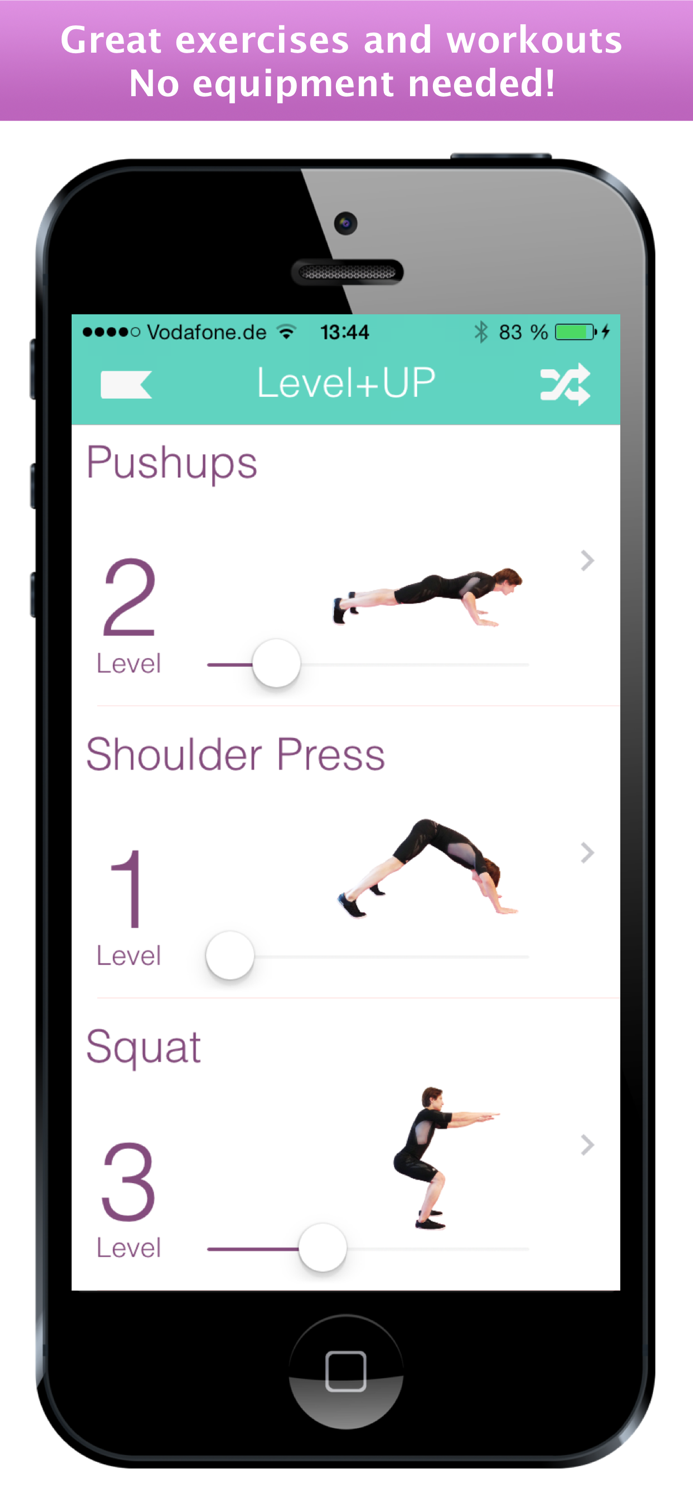 LevelUp Exercise Workout