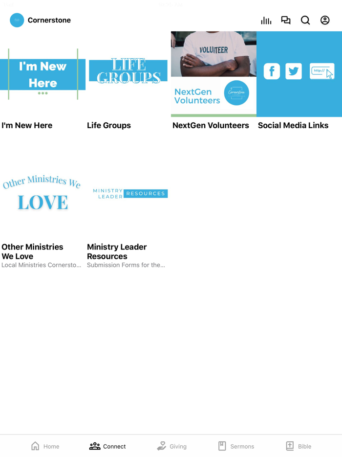 Cornerstone Chapel App
