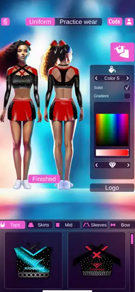 Game screenshot Cheer Design by Fly Cheer Gear mod apk