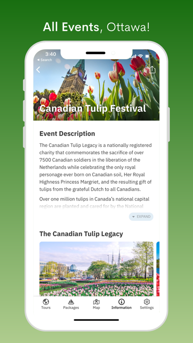 Ottawa Tours Screenshot