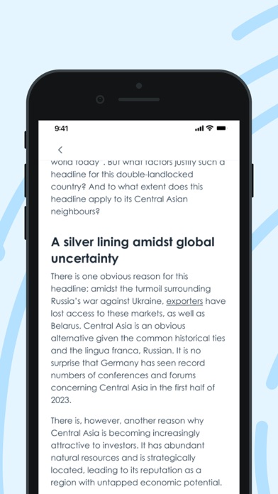 Trade Finance Screenshot