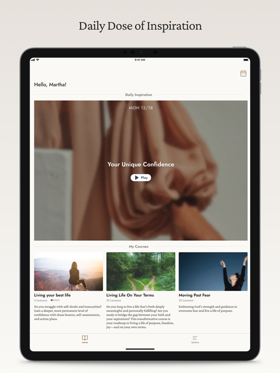 App screenshot