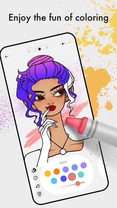 Color Beauty-A Coloring Book Screenshot
