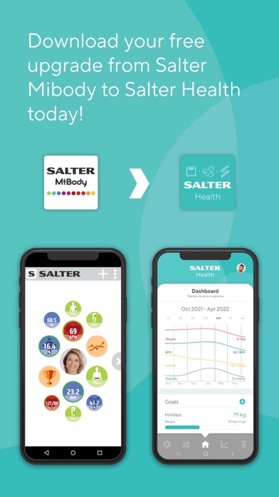 Salter MiBody Screenshot