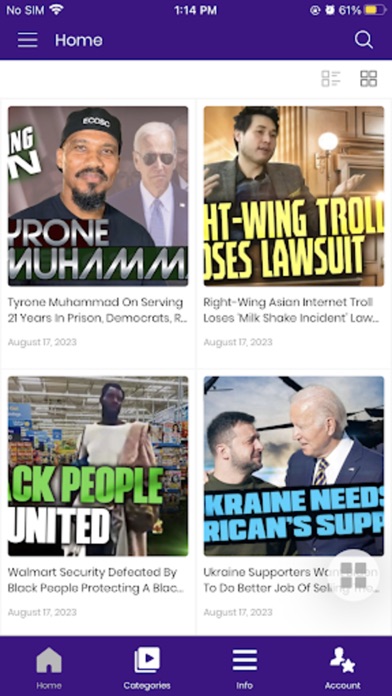 African Diaspora News Channel Screenshot