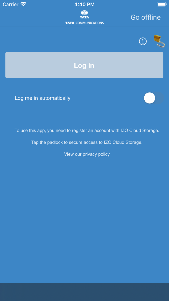 IZO Cloud Storage