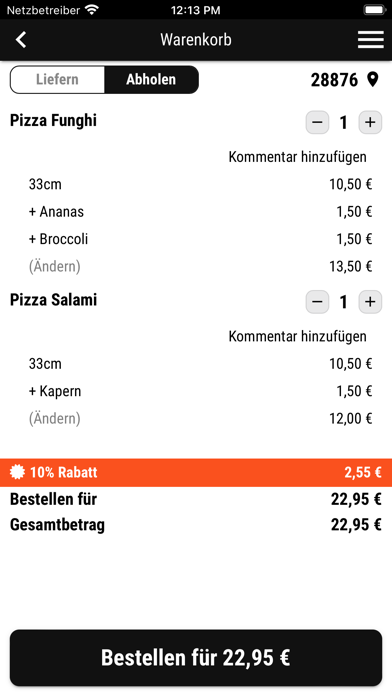 Pizza&Pasta Oyten Screenshot